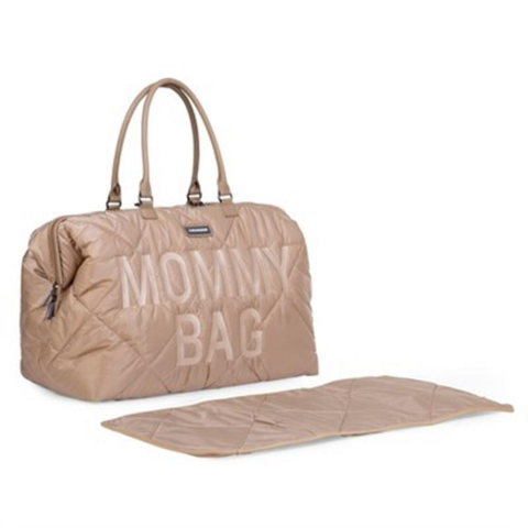 Childhome - Mommy Bag - Anne-Bebek Bakım Çantası - Puffy - Bej