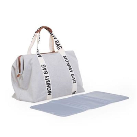 ChildHome Mommy Bag Çanta - Signature Kanvas Krem