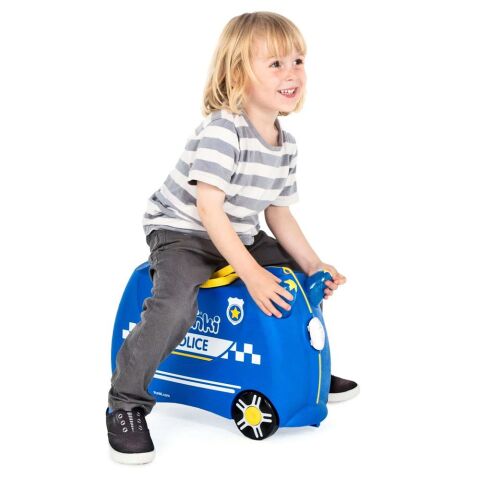 Trunki Çocuk Bavulu - Polis Arabası Percy