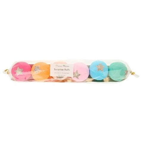 Meri Meri - Rainbow Surprise Balls - Gökkuşağı Sürpriz Topları