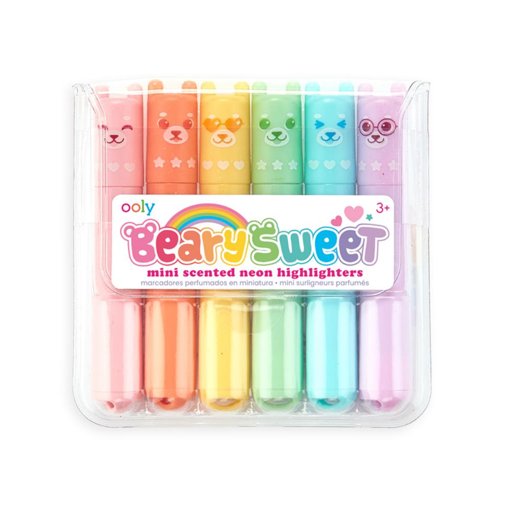 Ooly Beary Sweet Mini Kokulu 6lı Highlighter