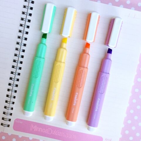 Carioca Pastel Renkler İşaretleme Kalemi 6'lı