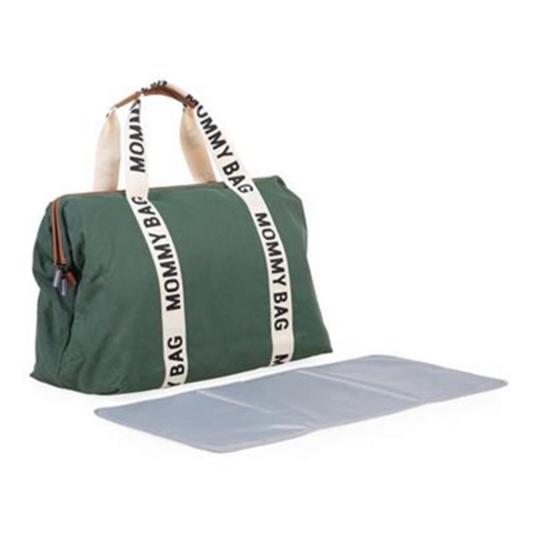 ChildHome Mommy Bag Çanta - Signature Kanvas Green