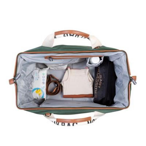 ChildHome Mommy Bag Çanta - Signature Kanvas Green