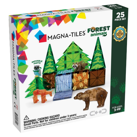 Magna-Tiles Orman Hayvanları Seti 25 Parça