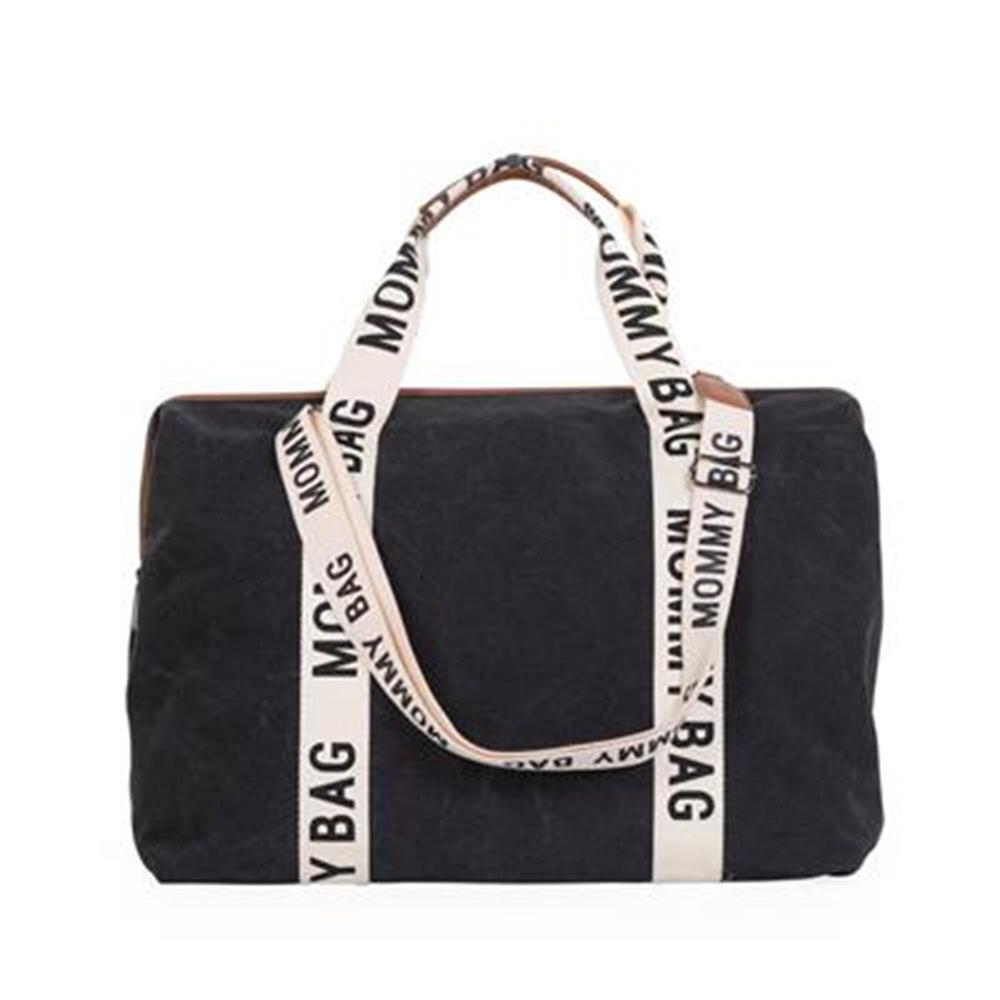 ChildHome Mommy Bag Çanta - Signature Kanvas Black