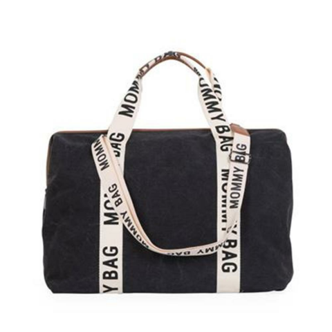 ChildHome Mommy Bag Çanta - Signature Kanvas Black