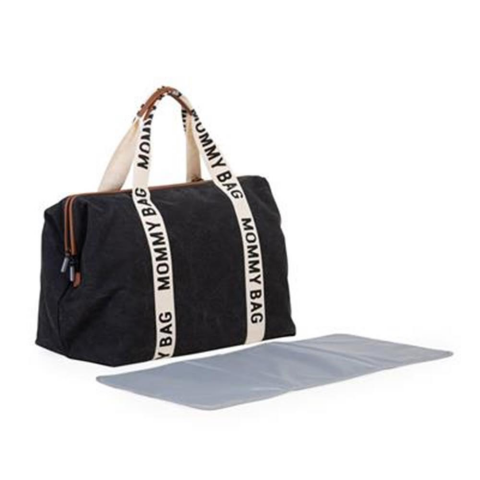 ChildHome Mommy Bag Çanta - Signature Kanvas Black
