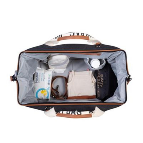 ChildHome Mommy Bag Çanta - Signature Kanvas Black