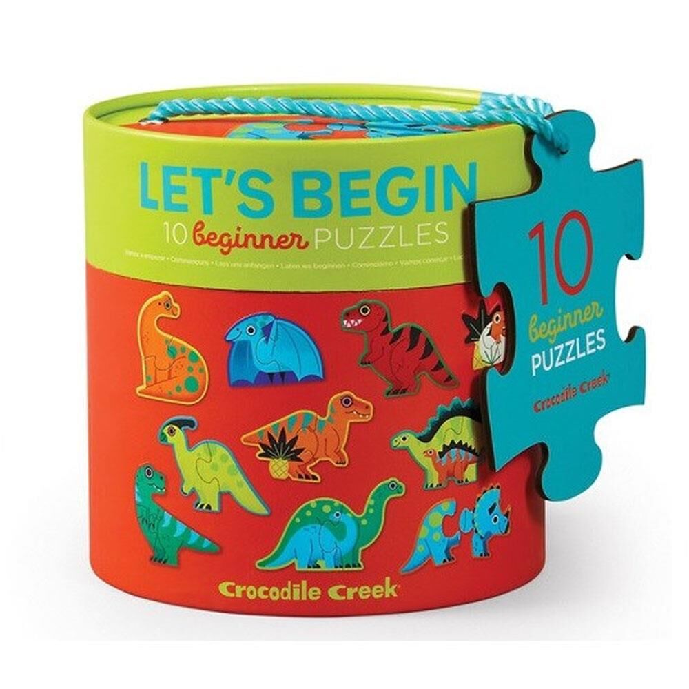Crocodile Creek İlerleyen Puzzle Dinozorlar
