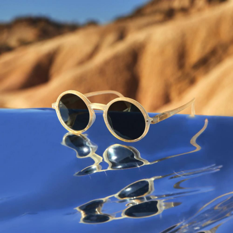 Izipizi Outer Space Junior Güneş Gözlüğü #G Koleksiyonu - 5-10 Yaş / Silver Moon