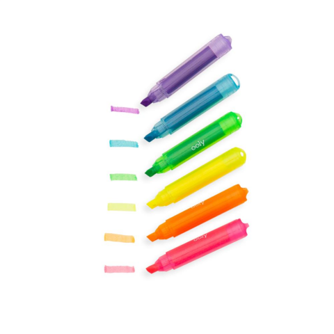 Ooly Monster Mini Kokulu 6lı Highlighter