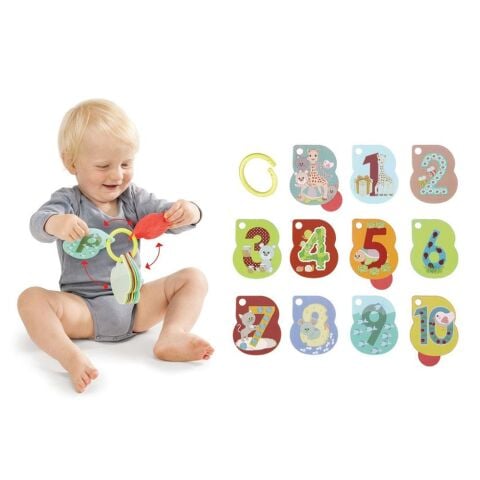 Sophie la Girafe Numero'golo Anahtarlık Oyuncak