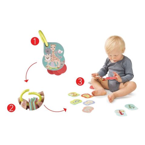 Sophie la Girafe Numero'golo Anahtarlık Oyuncak