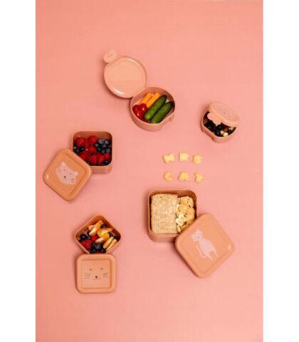 Trixie 3'lü Atıştırmalık Kabı - Mrs.Cat