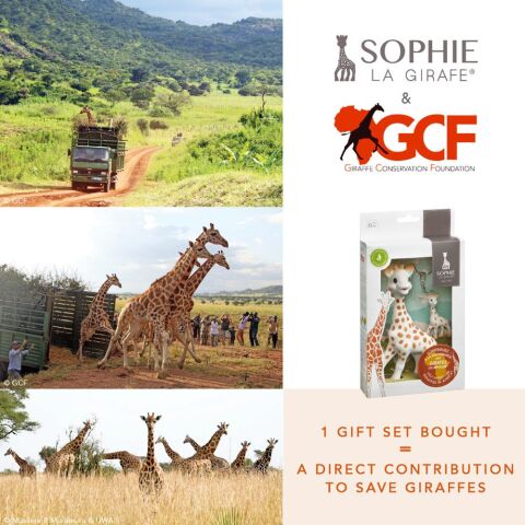 Sophie la Girafe ''Save Giraffes'' Bebek Hediye Seti