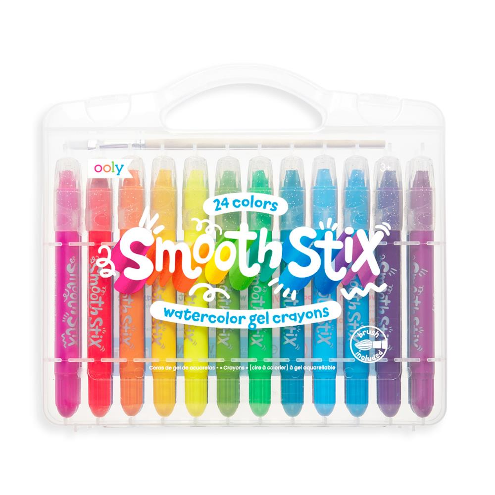 Ooly Smooth Stix Sulu Boya Efektli 24lü Jel Boya Kalemi