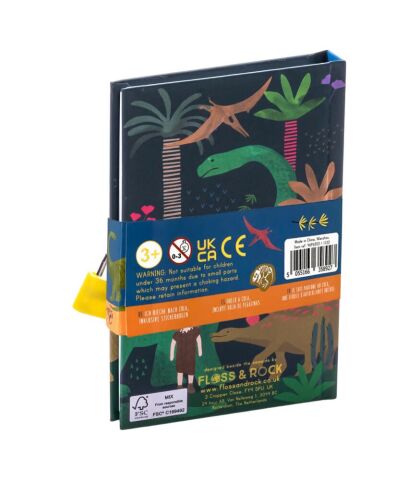 Floss & Rock Kokulu Kilitli Günlük / Dino