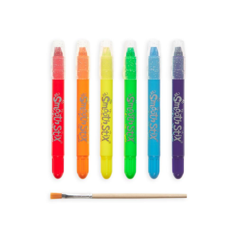 Ooly Smooth Stix Sulu Boya Efektli 6lı Jel Boya Kalemi