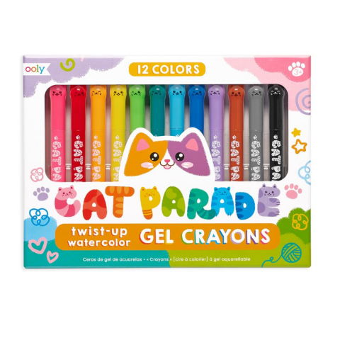 Ooly Cat Parade Sulu Boya Efektli 12li Jel Boya Kalemi