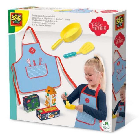 Ses Creative Kostüm ve Oyun Seti - Şef / Dress Up Costume Set