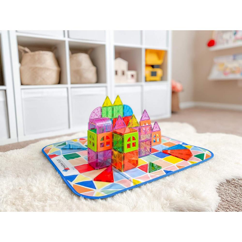 Magna-Tiles Saklama Kutusu & Oyun Matı