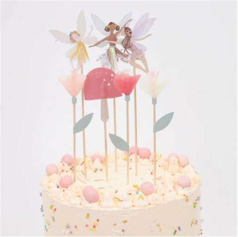 Meri Meri - Fairy Cake Topper - Peri Kızı Pasta Süsü
