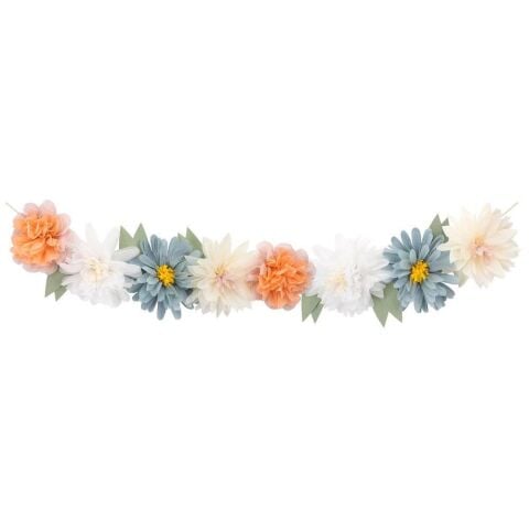 Meri Meri - Flowers In Bloom Giant Garland - Dev Çiçekler Asılan Süs