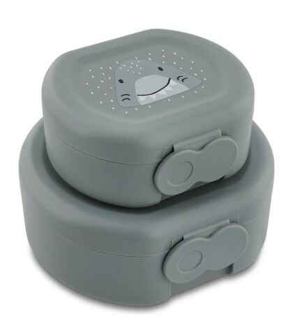 Trixie 2li Klipsli Atıştırmalık Kutusu - Mr.Shark