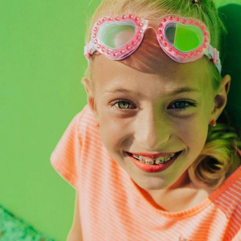 Bling2o Heart Throb - First Crush Fuschia - Çocuk Deniz Gözlüğü