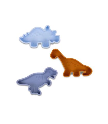 Swim Essentials Dinosaur Silikon Oyuncak Seti - Kova, Kürek ve 3 adet Kalıp