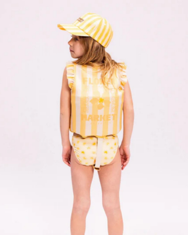 Swim Essentials - Yellow Flower Market Köpük Dolgulu Yüzme Yeleği 2-3 Yaş