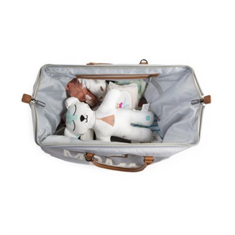 Childhome - Mommy Bag - Anne-Bebek Bakım Çantası - Gri