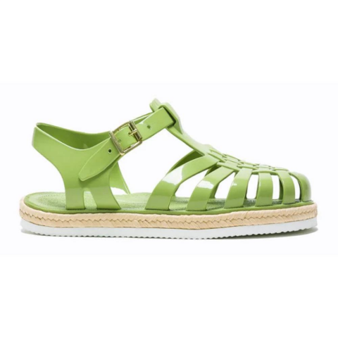 Meduse Suncorde Olive Sandals - Kadın Sandalet Yağ Yeşili