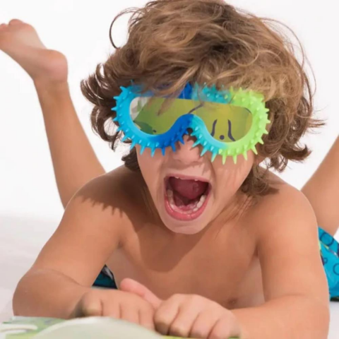 Bling2o Mohwak Marine Green - Renkli Çocuk Deniz Gözlüğü