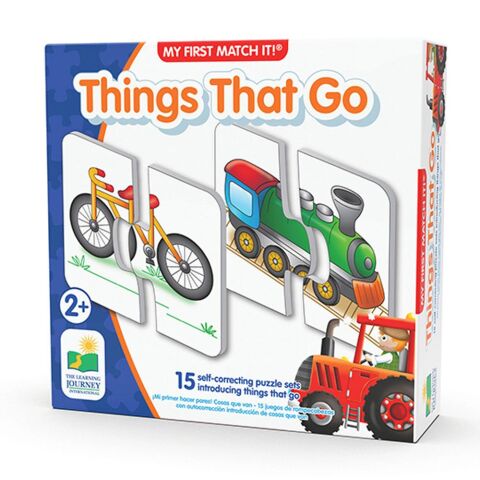 The Learning Journey Eşleştirme / Araçlar - Match It! Things That Go