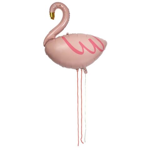 Meri Meri - Flamingo Foil Balloon - Flamingo Folyo Balon