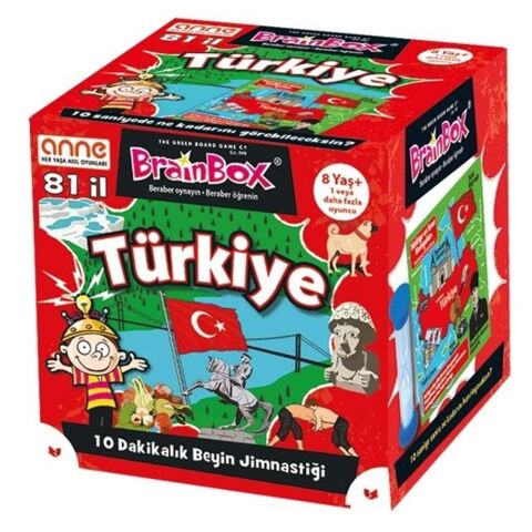 Green Board Games BrainBox Türkiye - Türkçe 8+ Akıl Oyunu