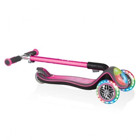 Globber Scooter / Elite Deluxe Flash Full Işıklı Scooter - Pembe