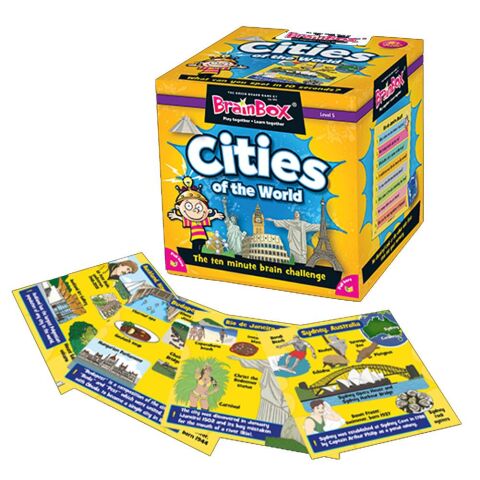Green Board Games BrainBox Dünya Şehirleri - İNGİLİZCE