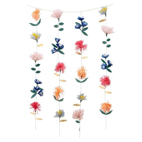 Meri Meri - Flower Wall - Çiçek Duvarı Asılan Süs