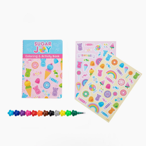 Ooly Mini Traveler Boyama & Aktivite Çantası - Sugar Joy