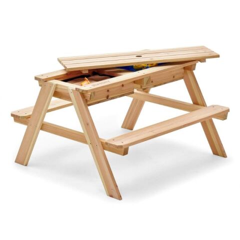 Plum Ahşap Kum ve Su Piknik Masası