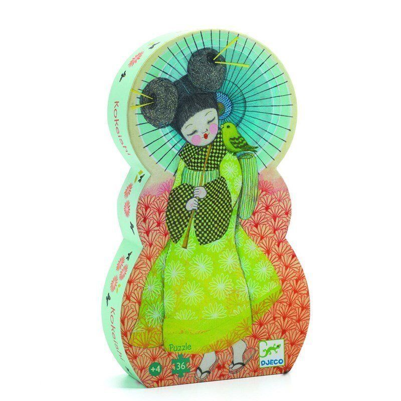 Djeco Dekoratif Puzzle 36 Parça / Japon Prenses