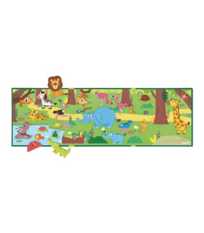 Janod Mıknatıslı Oyun Kitabı - Afrika Hayvanları