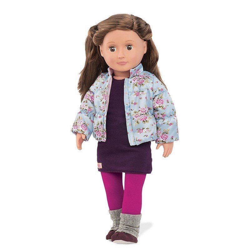 Our Generation Kıyafet / Deluxe Floral Puffy Coat
