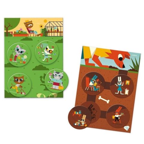 Djeco Tombala Oyunları / Funny Animals