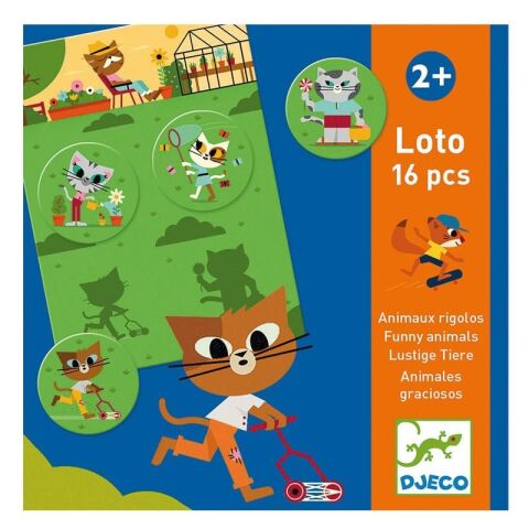 Djeco Tombala Oyunları / Funny Animals