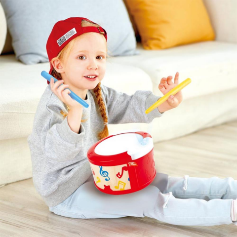 Hape Eğitici Işıklı Oyuncak Davul / Learn to Play Drum