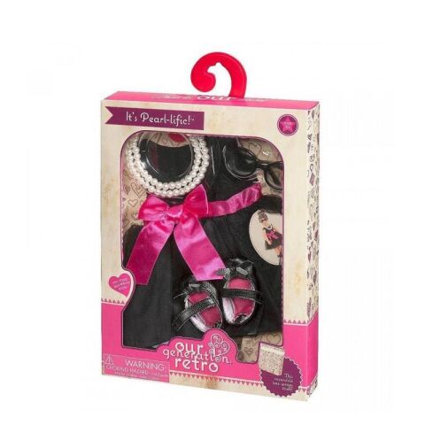 Our Generation Kıyafet / Audrey Dress & Pearls Deluxe